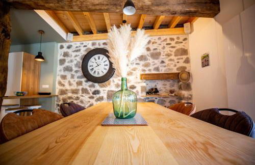 Lodge ou Gîte de caractére avec jaccuzi spa piscine - Foto 36