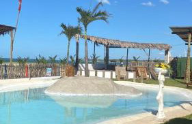 Apartamento com vista para o mar, piscina , deck , playground e estacionamento . - Foto 23