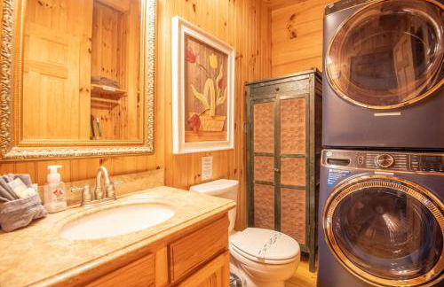 Updated Cabin Mins from Downtown West Jefferson- Hot Tub, Porches, Dogs OK - Photo 12