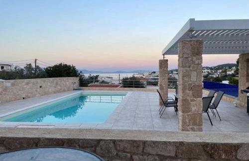 Souvala /Aegina. Excellent location Luxury villa. - Foto 58