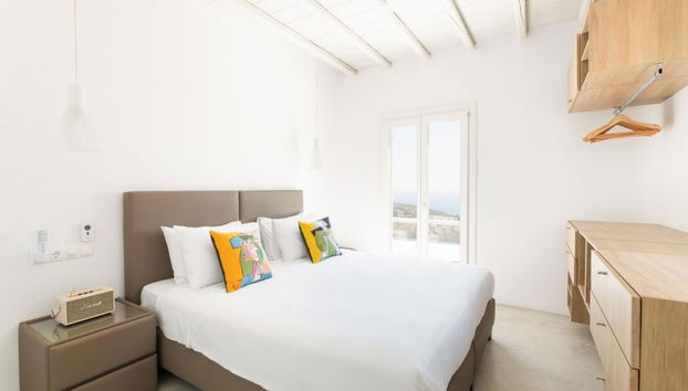 Lovely 6-bed Villa in Mykonos Fleur de Sel - Foto 2, Habitación
