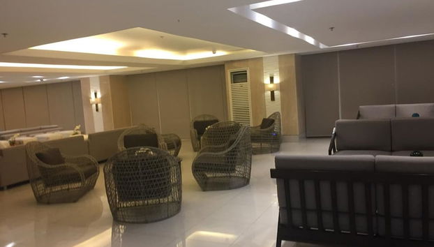 Sala de estar do lobby