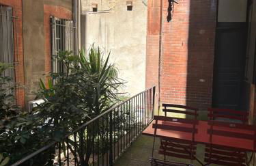 Le Toulousain 001 - Appartement calme en rez-de-chaussée avec Terrasse - Hypercentre, quartier Jeanne d'Arc - Foto 11
