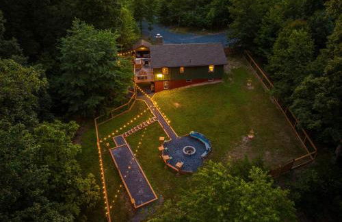 Fox&Hound Cabin: Cold Plunge, Sauna, Hot Tub, Dogs - Foto 9