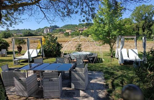 Country Chic Antico Casale - piscina idromassaggio lettini, solarium, cinema experience, wifi, parcheggio - Foto 76