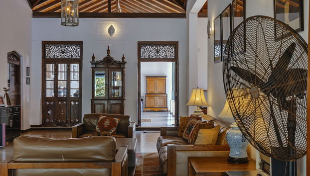 Zona de estar del vestíbulo