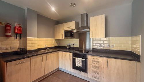 Quayside 1 bed Apartment -Sleeps 2 free Parking - Foto 2, stove