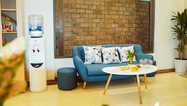 Zona de estar del vestíbulo