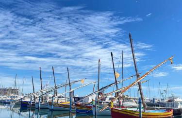 Piscine privative, CLIM, WIFI, 150m de la plage, 6 couchages, bel appartement rdc - Photo 21