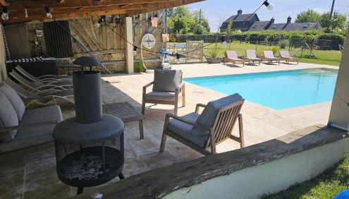 Maison de charme - 12 mn de la plage - Piscine chauffée - 8 personnes - Foto 2
