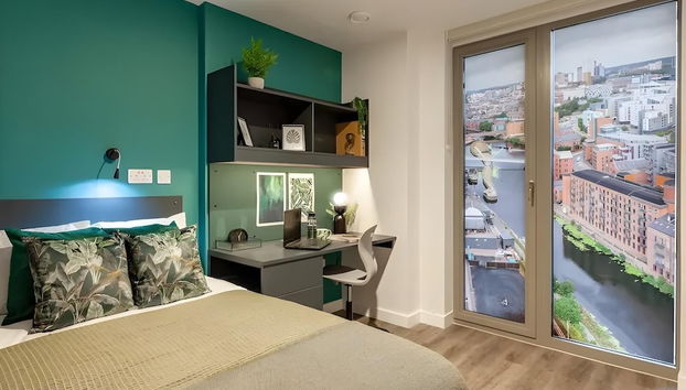 Terry Frost Budget-Friendly Ensuite Room for Students Only - Foto 2, Habitación