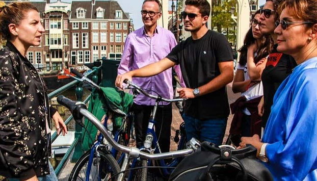 Tour en bicicleta por Ámsterdam + Paseo en barco por los canales - Foto 2, Comenzando el tour en bicicleta