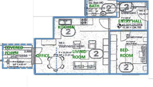 Apartment nahe Villenviertel - Foto 4