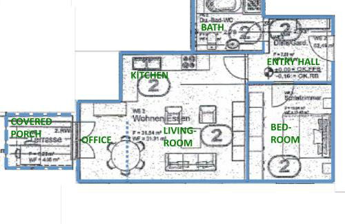 Apartment nahe Villenviertel - Foto 4