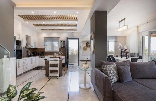 Luxurious Villa Kirianna - Private Pool, Jacuzzi, Sauna, & Gym - 13km to Rethymno center - Photo 47