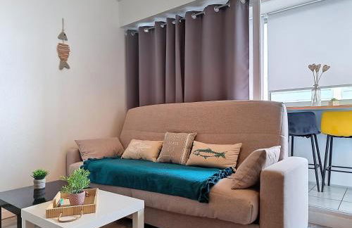 Les Petits Becs , joli T2 Vue mer, Wifi, Parking - Foto 13