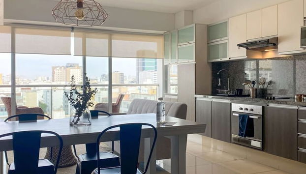 w Beautiful 1BR With Balcony in Miraflores - Foto 2, Habitación