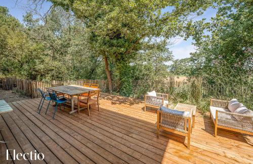 Cabane dIsmou Piscina & Diseño de madera - Foto 16