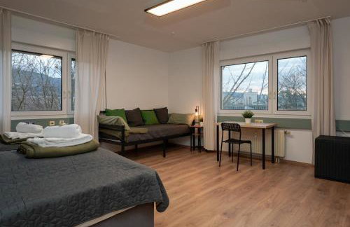 Große, gemütliche 4-Zimmer-Ferienwohnung mit guter Verkehrsanbindung im Süden von Heidelberg - Photo 41