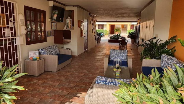 Zona de estar del vestíbulo