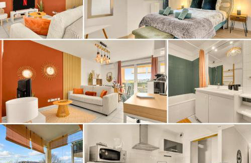 Le Montaigne - Climatisation, Parking Privé, Tramway et Airbus - Photo 2