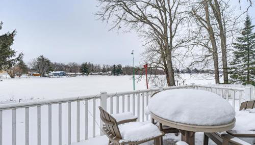 Rice Lake Escape with Private Dock 1 Mi to Main St - Foto 4