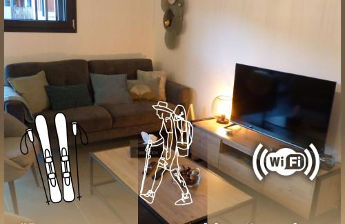 Le 206 Appartement Moderne et Cosy-Terrasse -Centre-Parking-Wifi - Foto 1