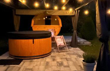 LAWENDOWA PRZYSTAŃ - dom nad rzeką - Brenna, 10 osób, sauna, balia z jacuzzi, ogród, plac zabaw - Foto 42