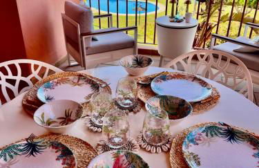 Estrella de Mar zeezicht en uitkijk op Gibraltar 40m2 terras incl zwembad Las Garzas Manilva - Photo 1