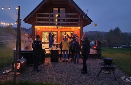 Górskie kaszuby ,Gołubie ,Domek w sielskim klimacie ,niedaleko stoku Koszałkowo na Kaszubach-do 10 osob,sauna ,balia,kominek,opcja kuligu - Foto 4