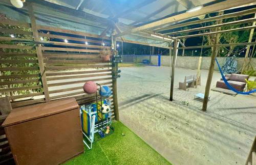 Chácara Clube Raposa, piscina, sauna, 6 qts, esportes areia, campo gramado - Photo 9