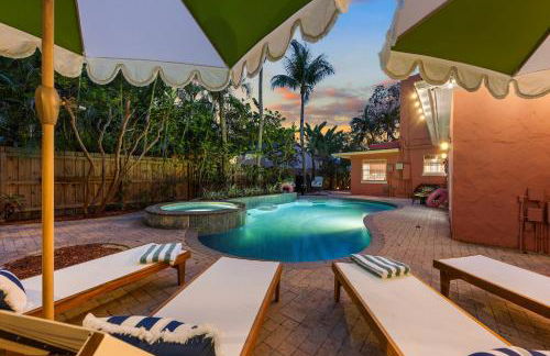 Palm Beach 5BR Cottage!PoolSpaSaunaCold Plunge - Foto 10