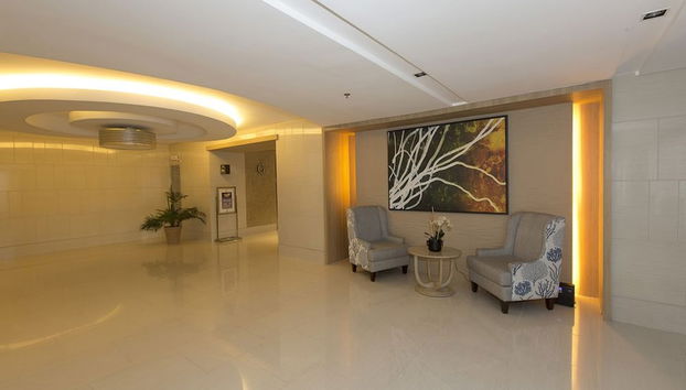 Sitzecke in der Lobby