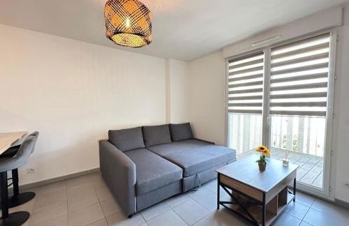 charmant T2 avec parking privé près de la gare - Foto 8