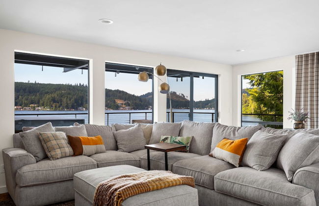 Lakefront Luxury Stunning Views Dock Hot Tub - Foto 34