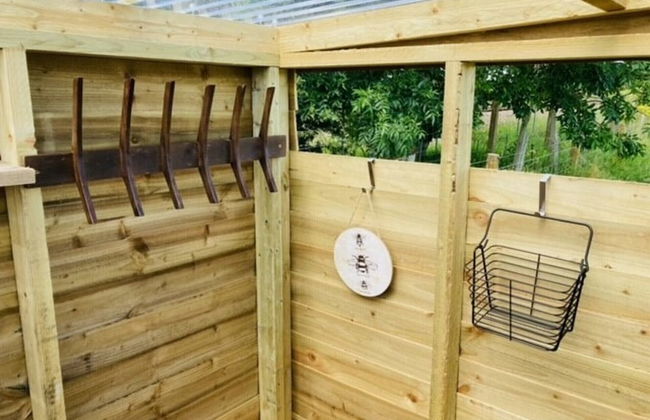 Private Glamping in a Vintage Caravan & Bell Tent - Foto 11