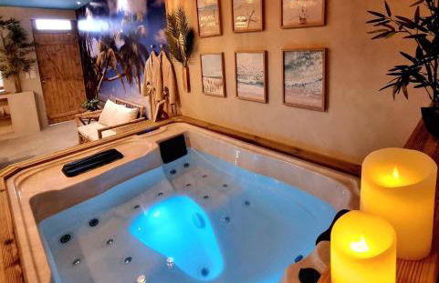 Les Spas de la Mer, Appart&Spa Aloha, 100m de la plage, Plein cœur du Grau - Photo 17