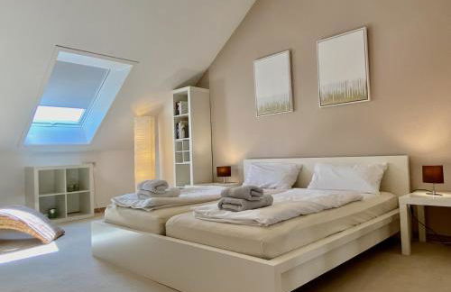 Ferienwohnung am Hopfengarten - helle 2 Zimmer Maisonette mit großem Balkon - Foto 11