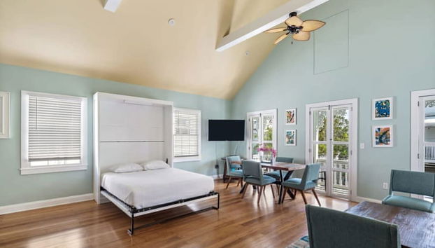 Sky Suite on Duval by Brightwild Condo w Balcony - Foto 4, Habitación