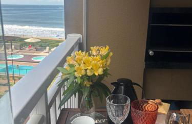 Apartamento Frente Mar, Churrasqueira, Piscina, Jacuzzi, 20 Minutos do Beto Carrero - Foto 31