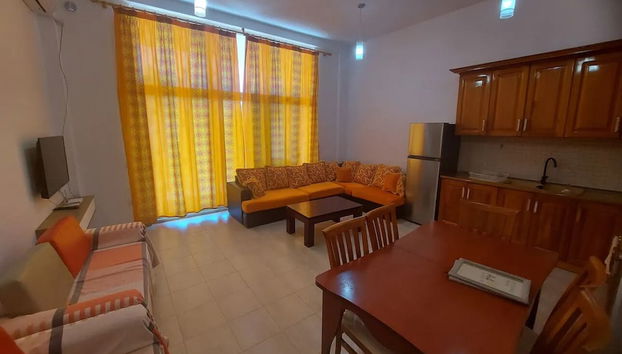 Bral Currila Peaceful Beachfront Apt - Foto 4, Zona de estar