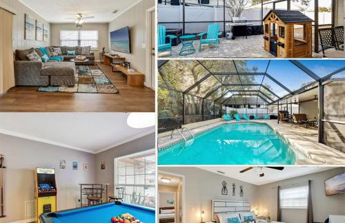 Exquisite Retreat with Heated Pool for 14 Guests, Pool Table Paradise! - Foto 1