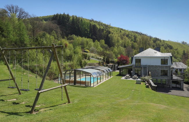 Modern Mansion in Vielsalm With Sauna and Private Pool - Foto 37