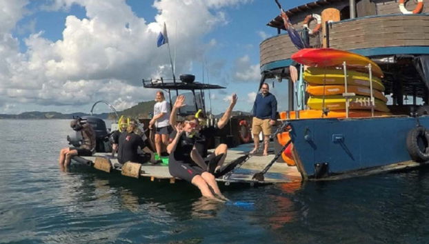 Barco para la excursión