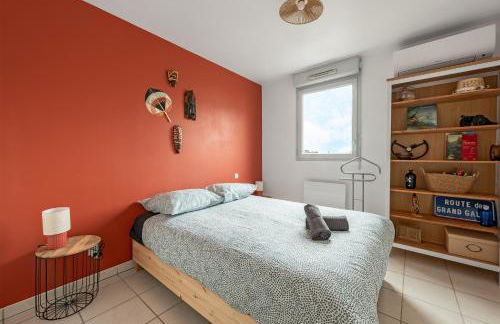 Le Surf : Triplex (T4) parking, rooftop et clim - Foto 20