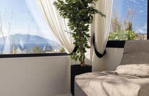 Mykonos Town Black Villa with Cave Heated Pool - Foto 64