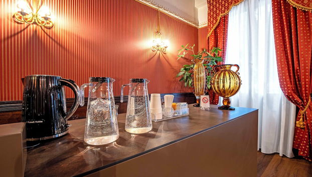 Sala de estar do lobby