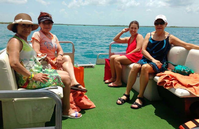 Paseo en lancha por la laguna Bacalar - Foto 4