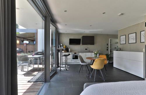 Modernes Studio-Apartment - Gartenblick - Foto 8