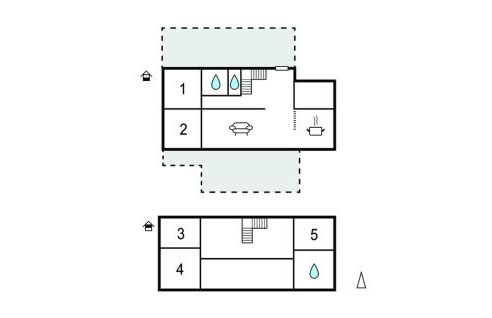 5 Bedroom Beautiful Home In Taulé - Foto 25